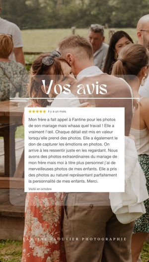 avis fantine plouvier photographe pays basque shooting reportage mariage