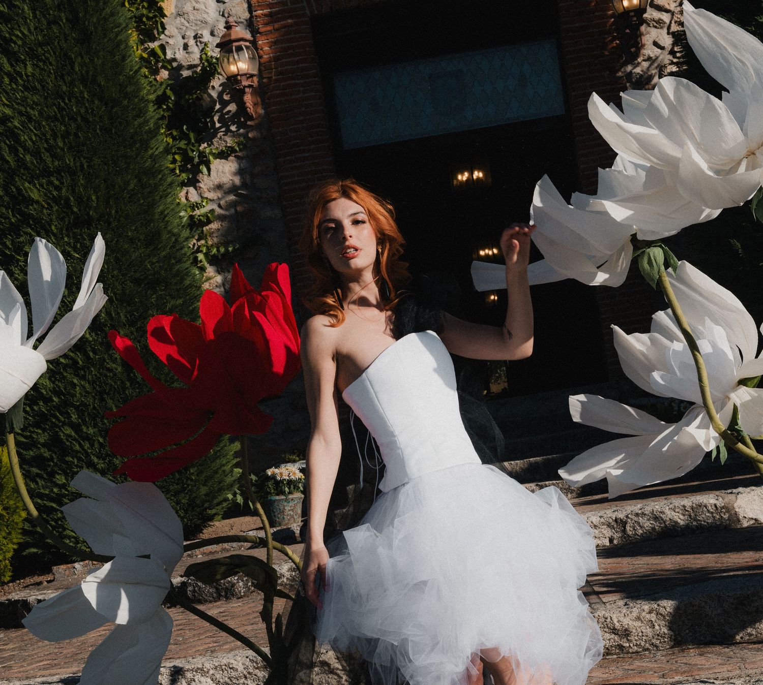 Photographie professionnelle de mode nuptiale Lanieri et Valerie Moreau à Marbella et Málaga. Photo Roberto Centurión.