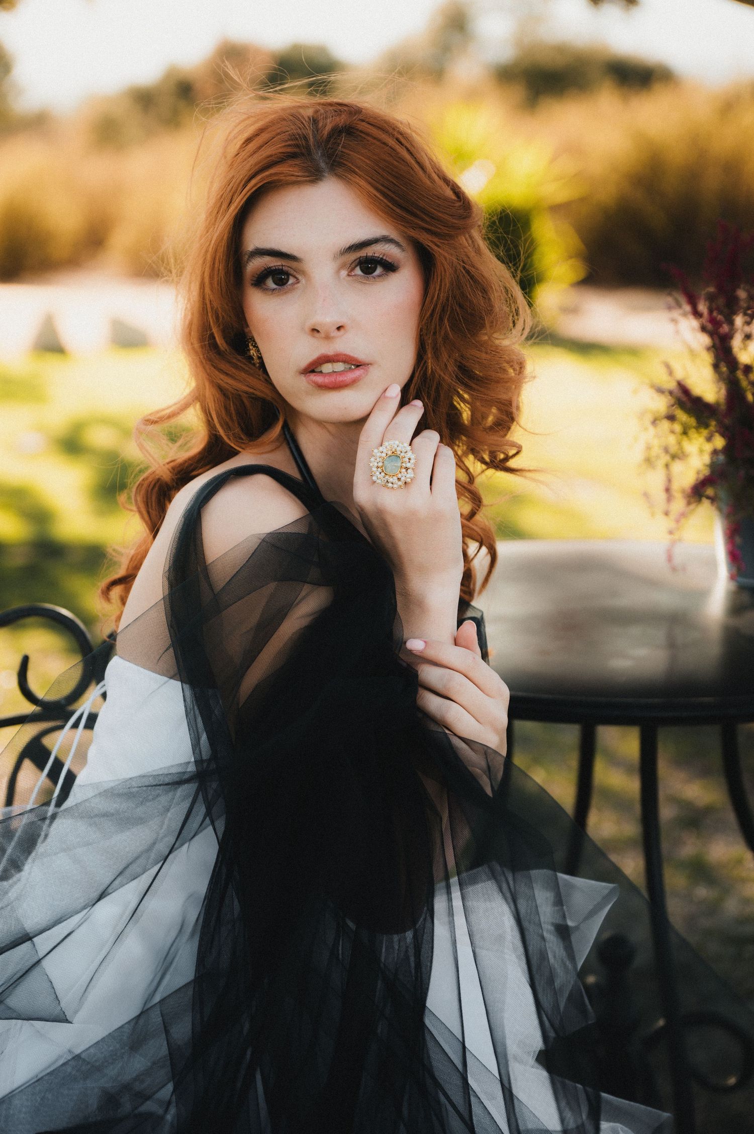 Photographie de mode nuptiale Lanieri et Valerie Moreau à Marbella, Nerja et Málaga. Photo Roberto Centurión.