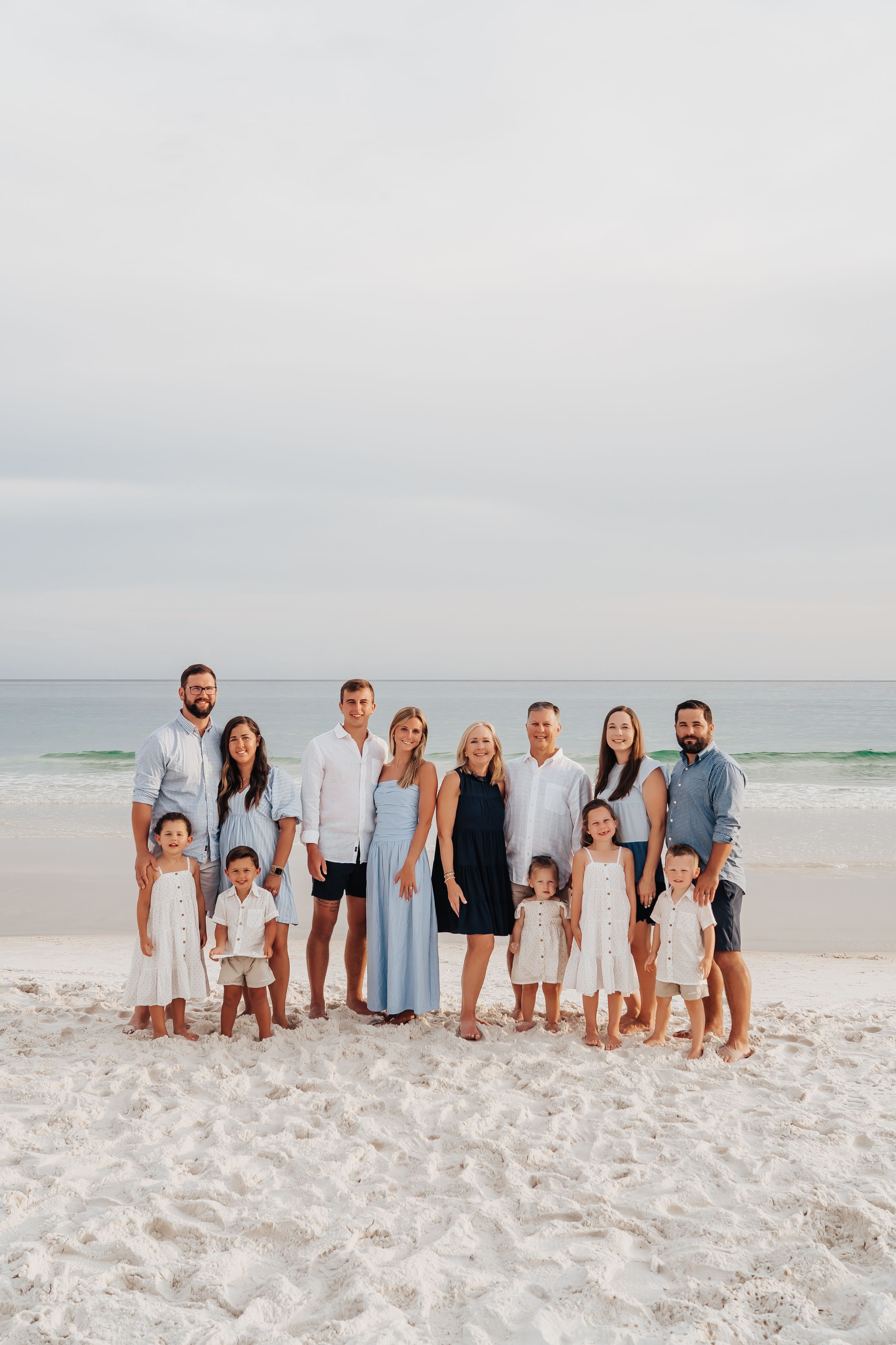 30A Multi-Generational Family Photo Session In Inlet Beach Florida
