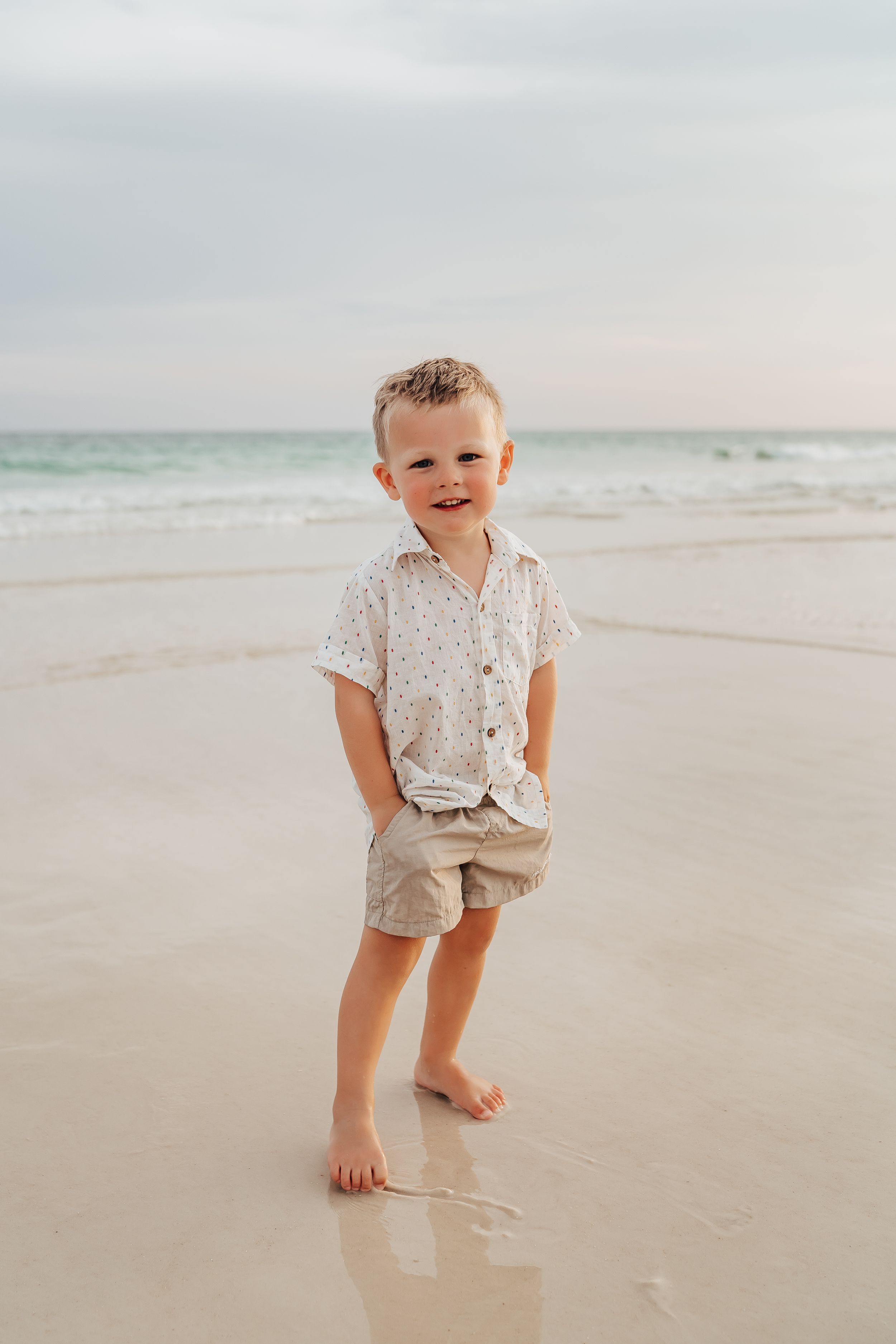 30A Multi-Generational Family Photo Session In Inlet Beach Florida