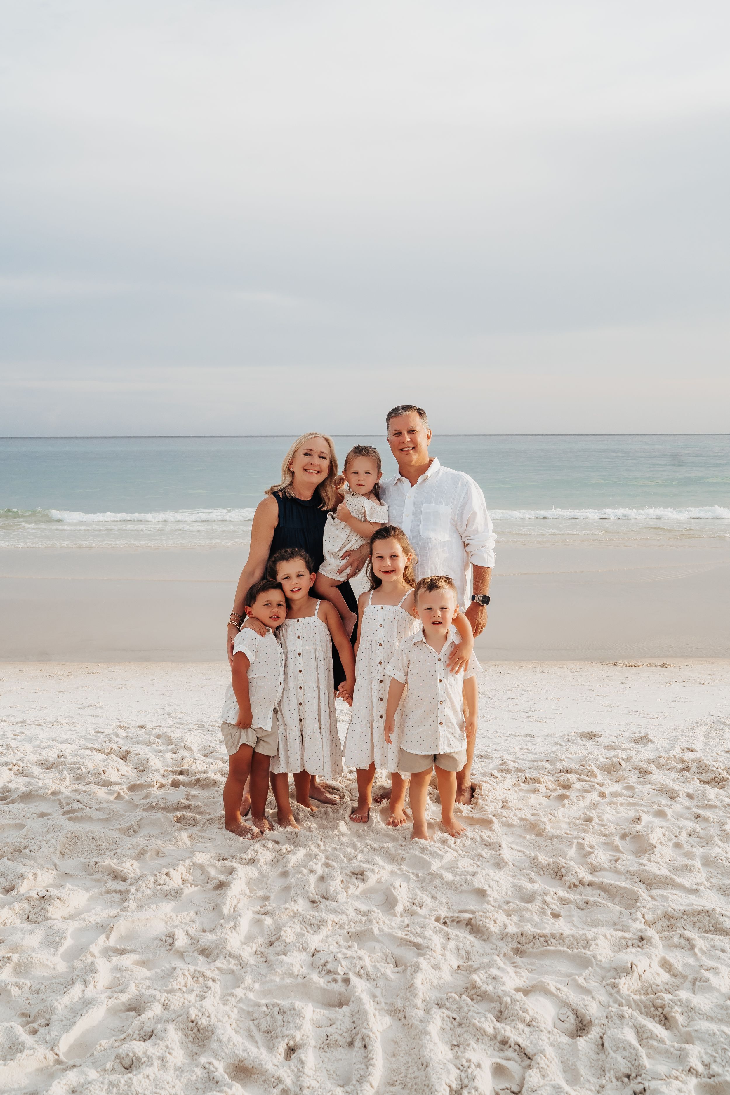 30A Multi-Generational Family Photo Session In Inlet Beach Florida