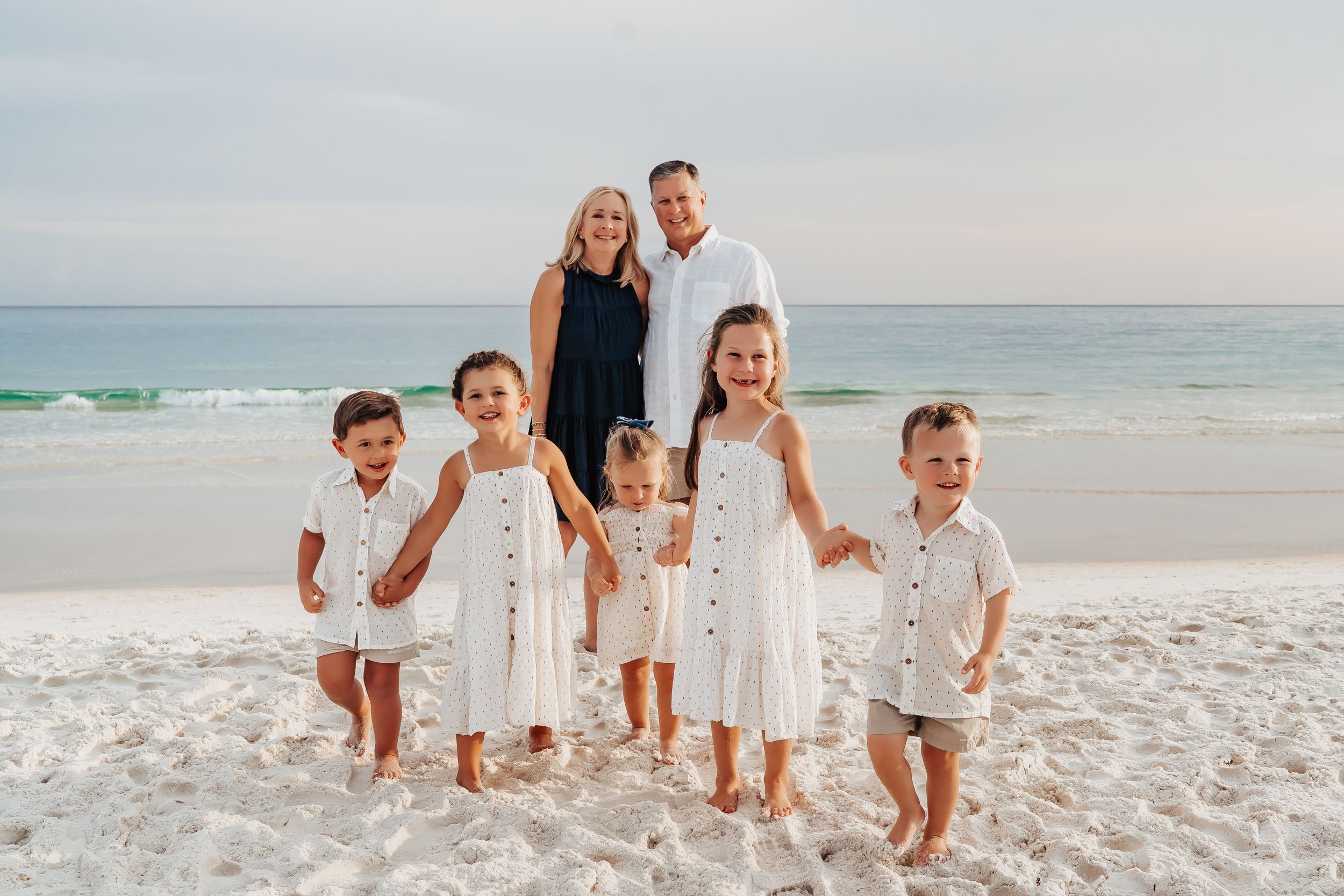 30A Multi-Generational Family Photo Session In Inlet Beach Florida