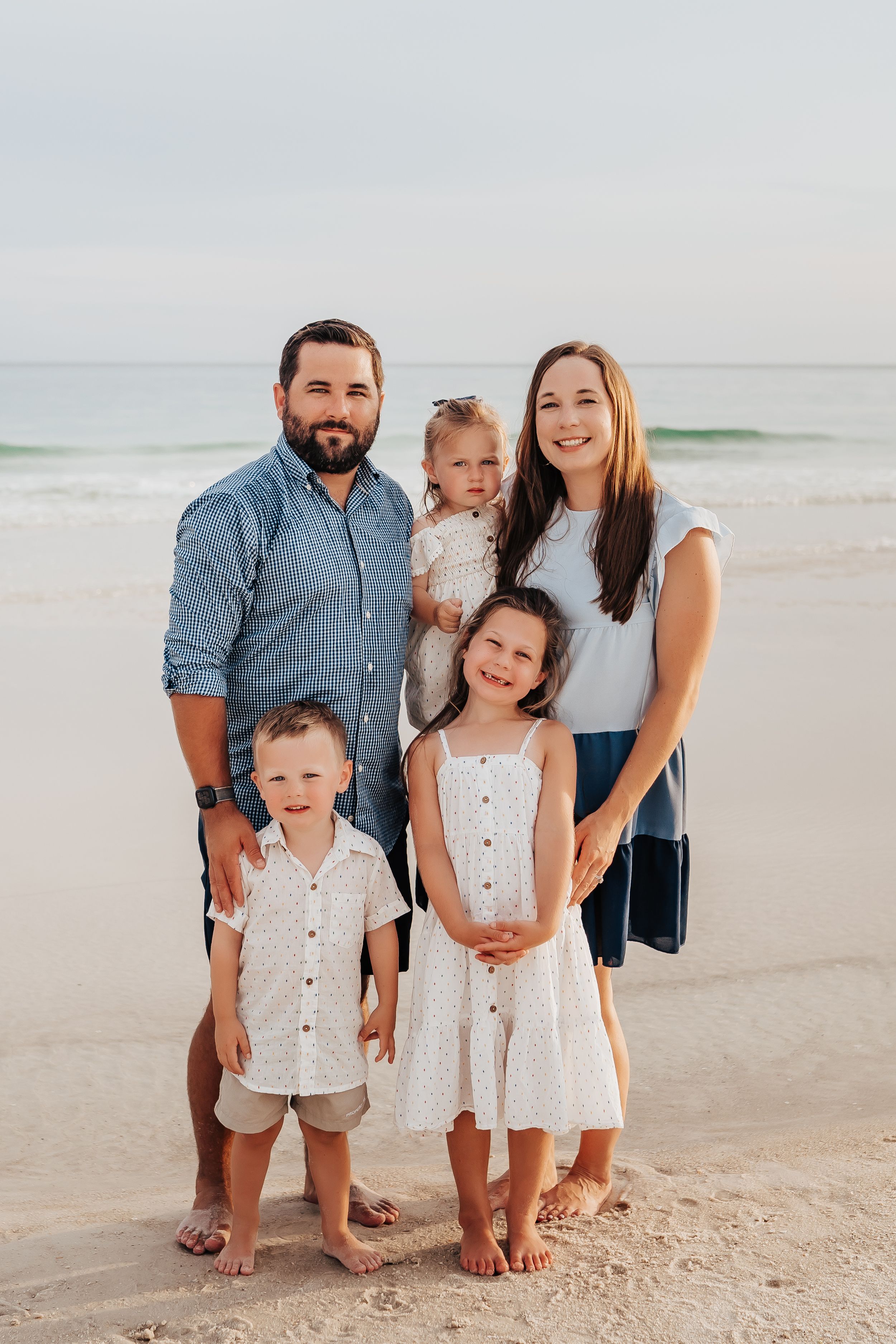 30A Multi-Generational Family Photo Session In Inlet Beach Florida