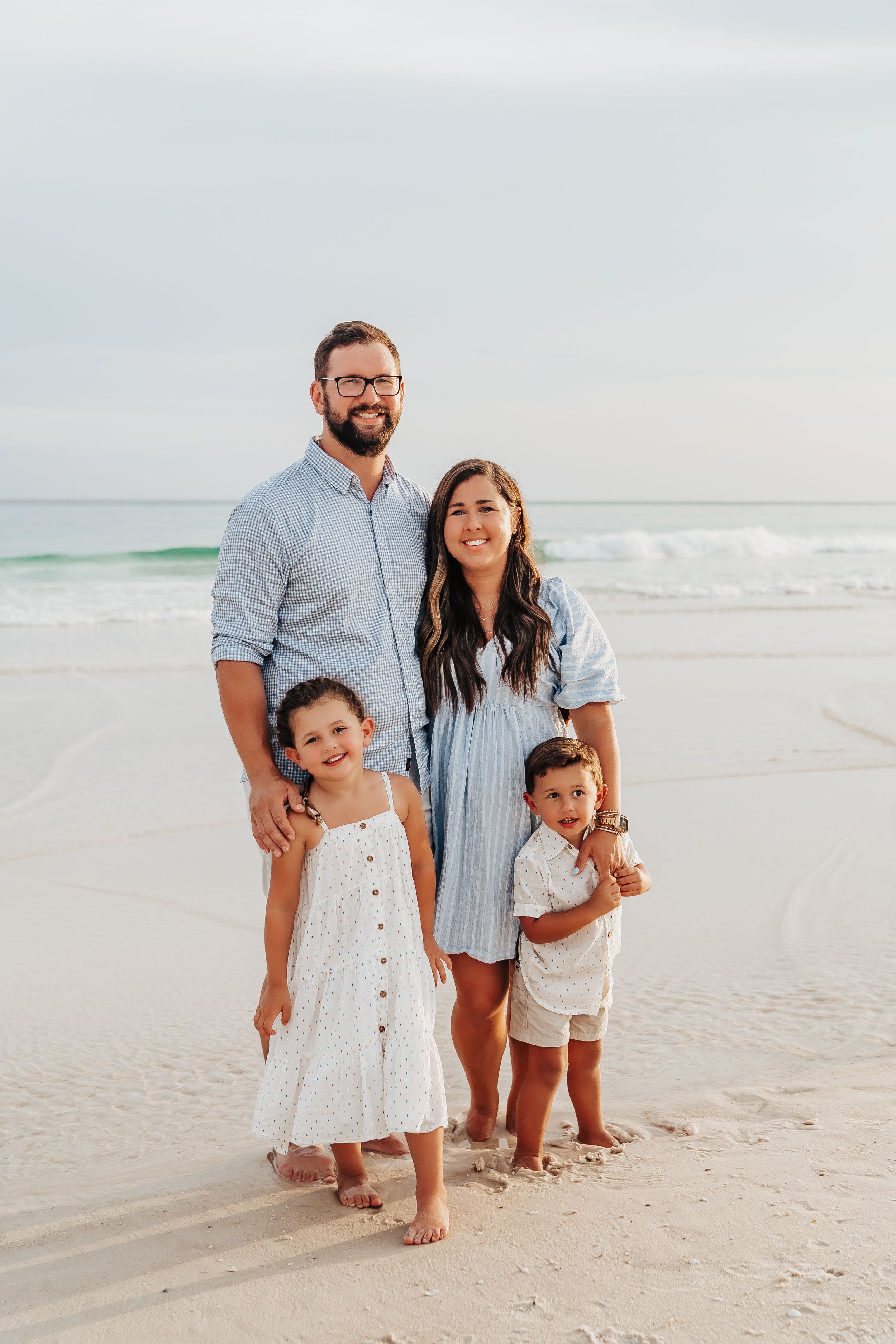 30A Multi-Generational Family Photo Session In Inlet Beach Florida