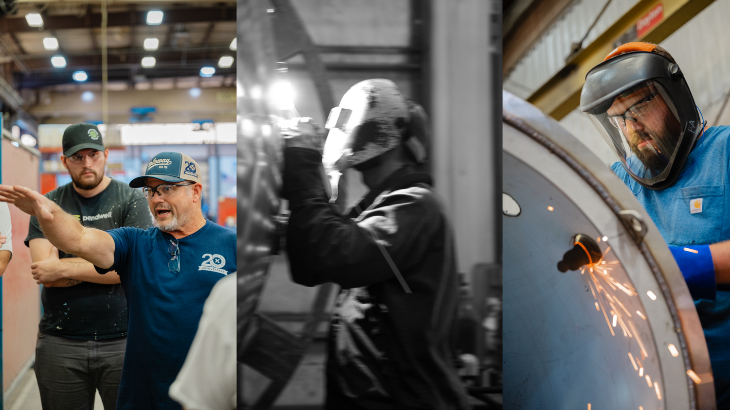 Corporate manufacturing photography.