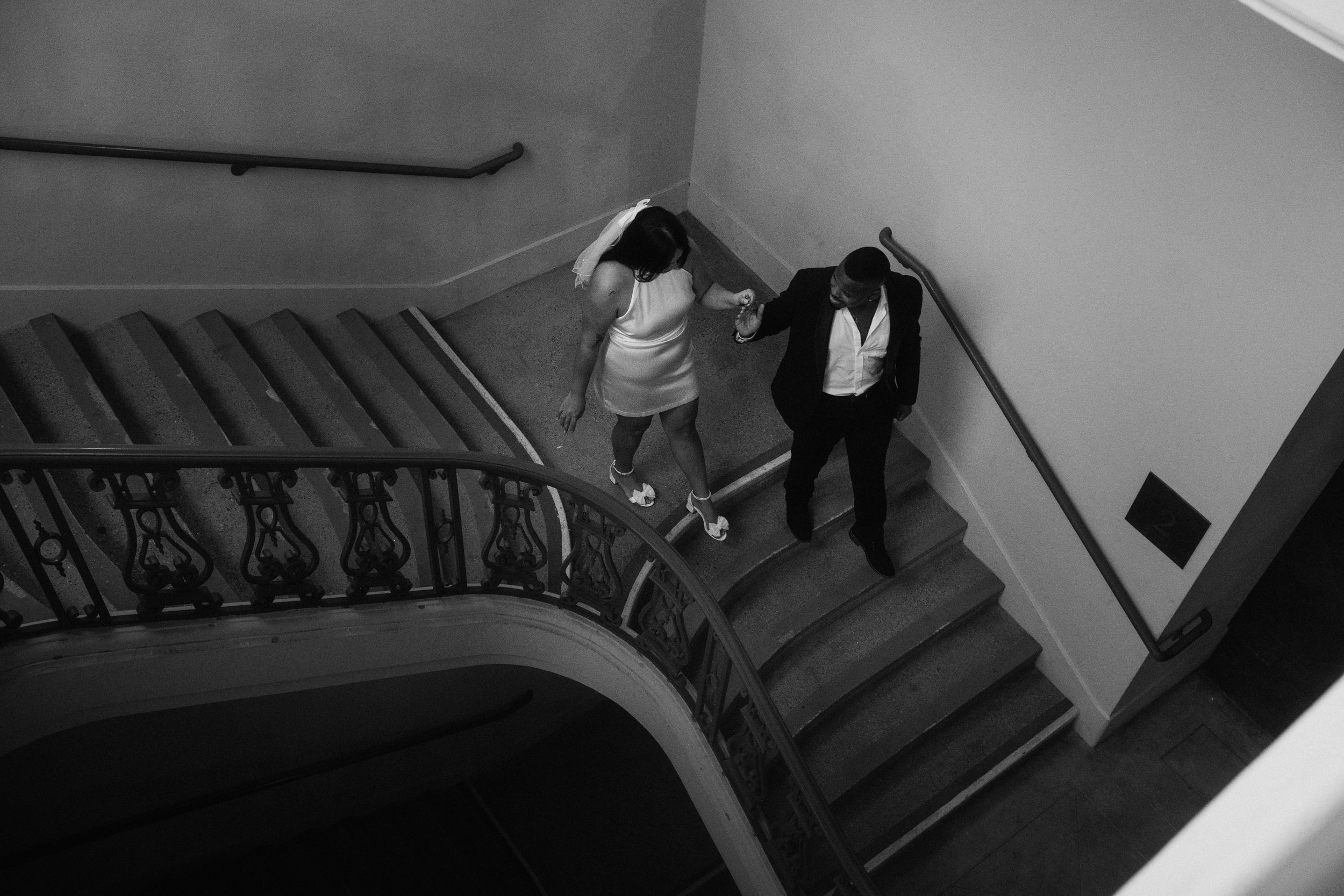 Engagement Photoshoot at Pasadena City Hall