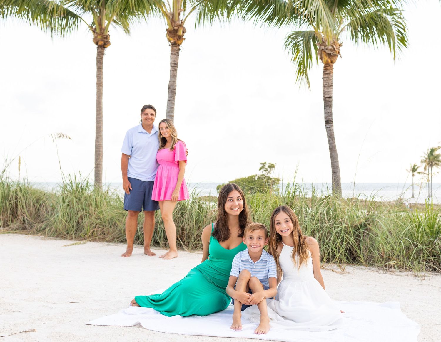 Family photography at Isla Bella Beach Resort, Marathon Florida