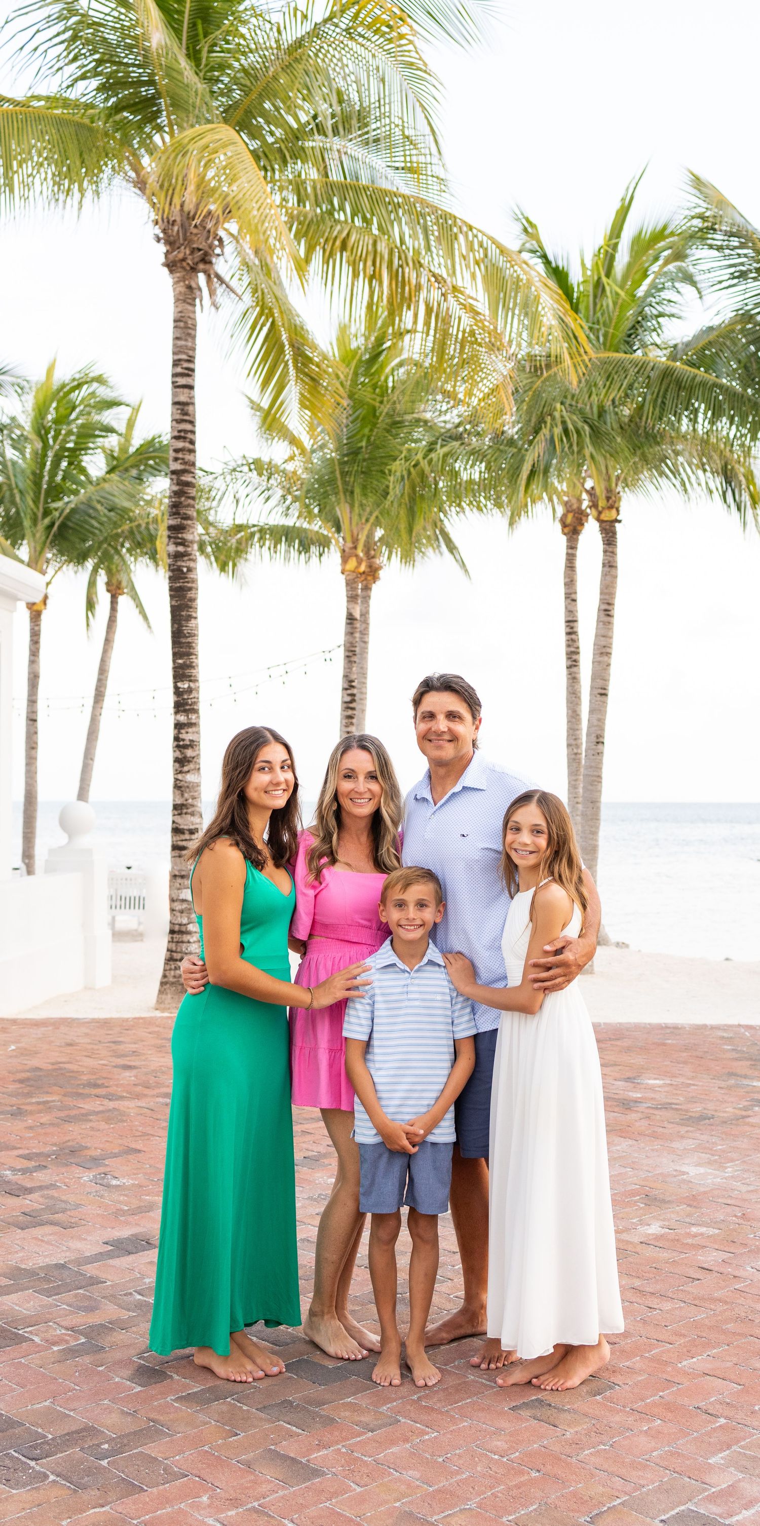 Family photoshoot at Isla Bella Resort, Marathon Florida