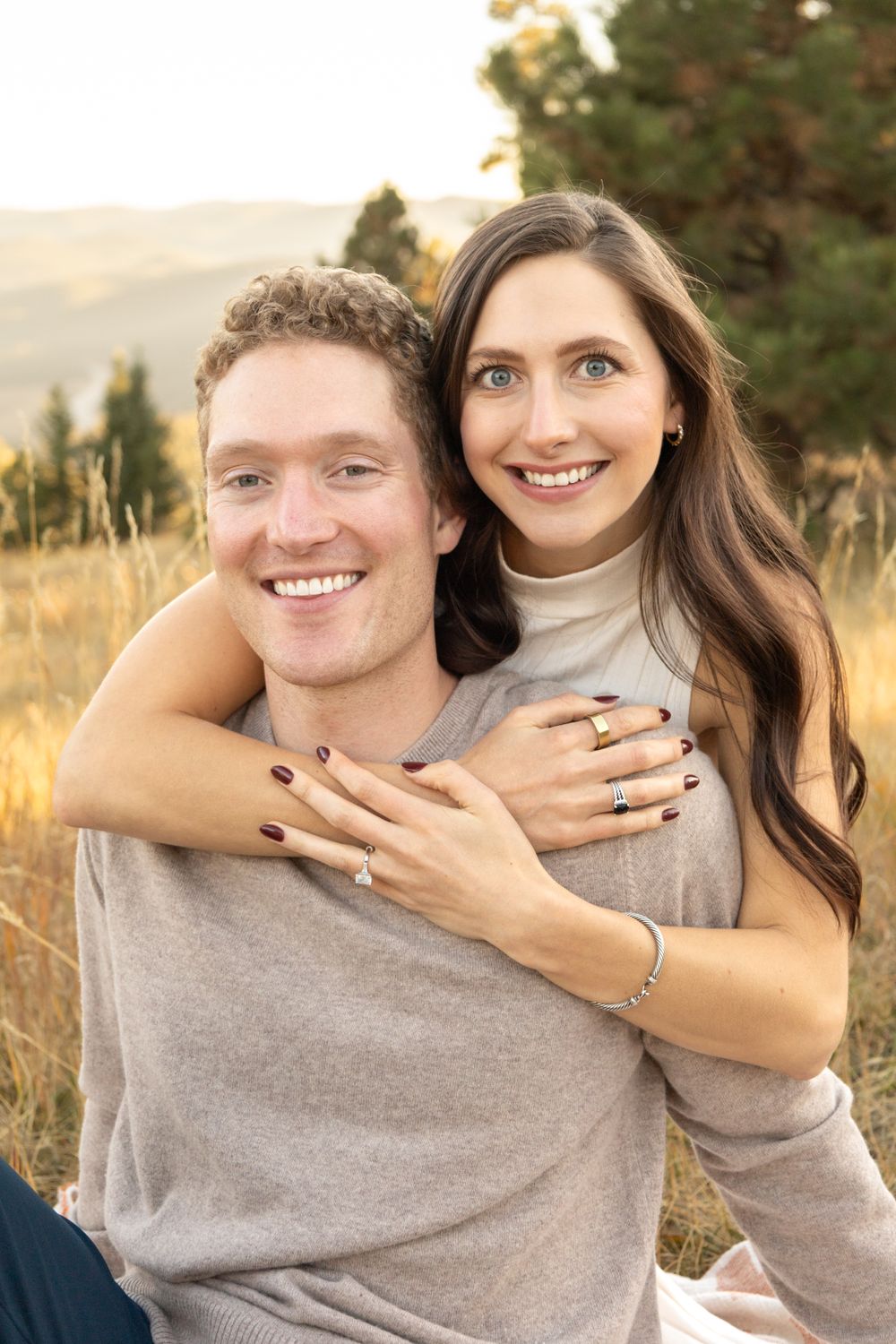 Engagement photoshoot in Littleton, Colorado