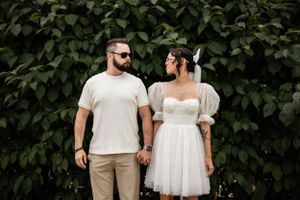 couple looking at each other