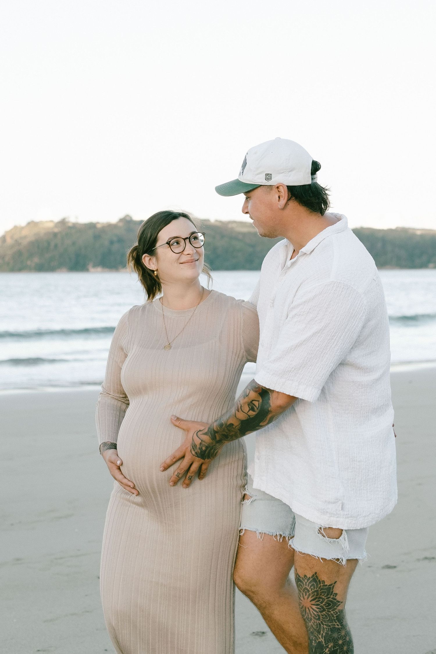 Maternity Sunset Photography Cooks Beach Whitianga Coromandel Family Photographer