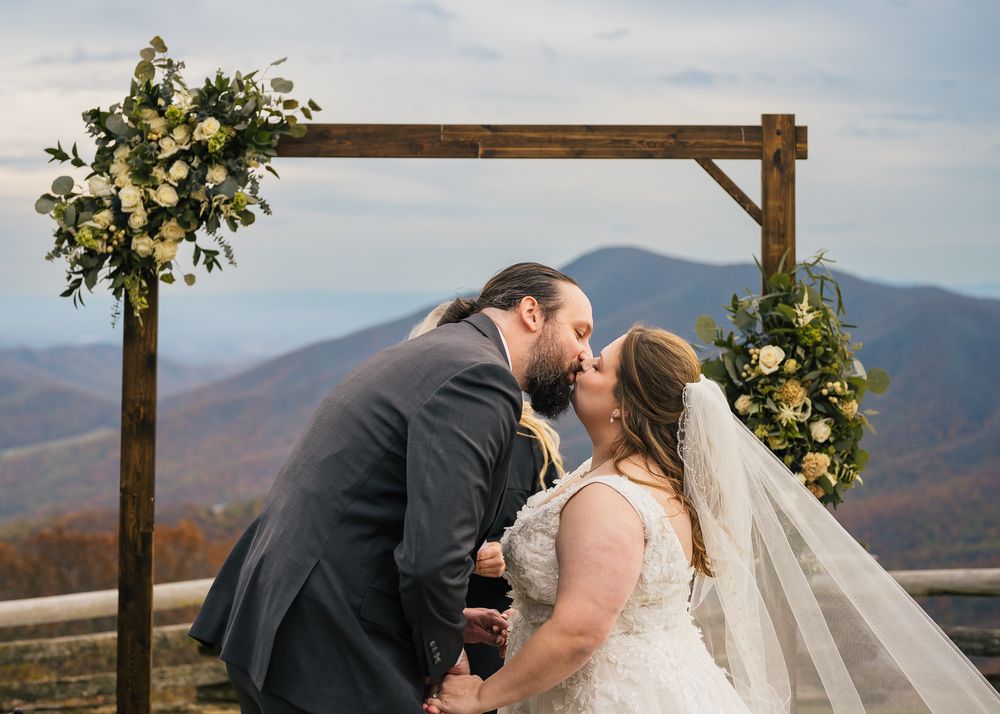 Wedding photography in the Blue Ridge Mountains