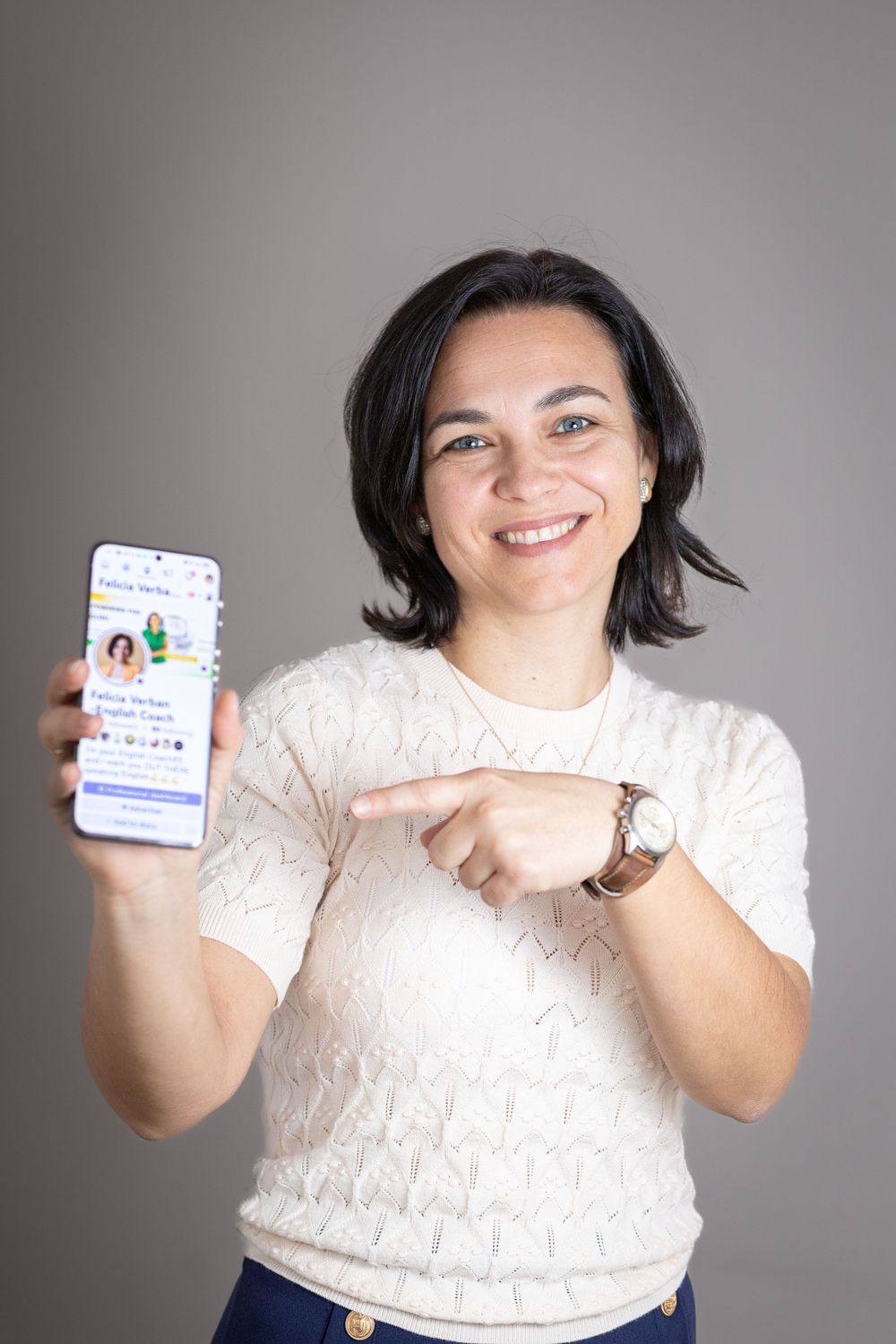 Portret lifestyle de antreprenoare pentru site și social media