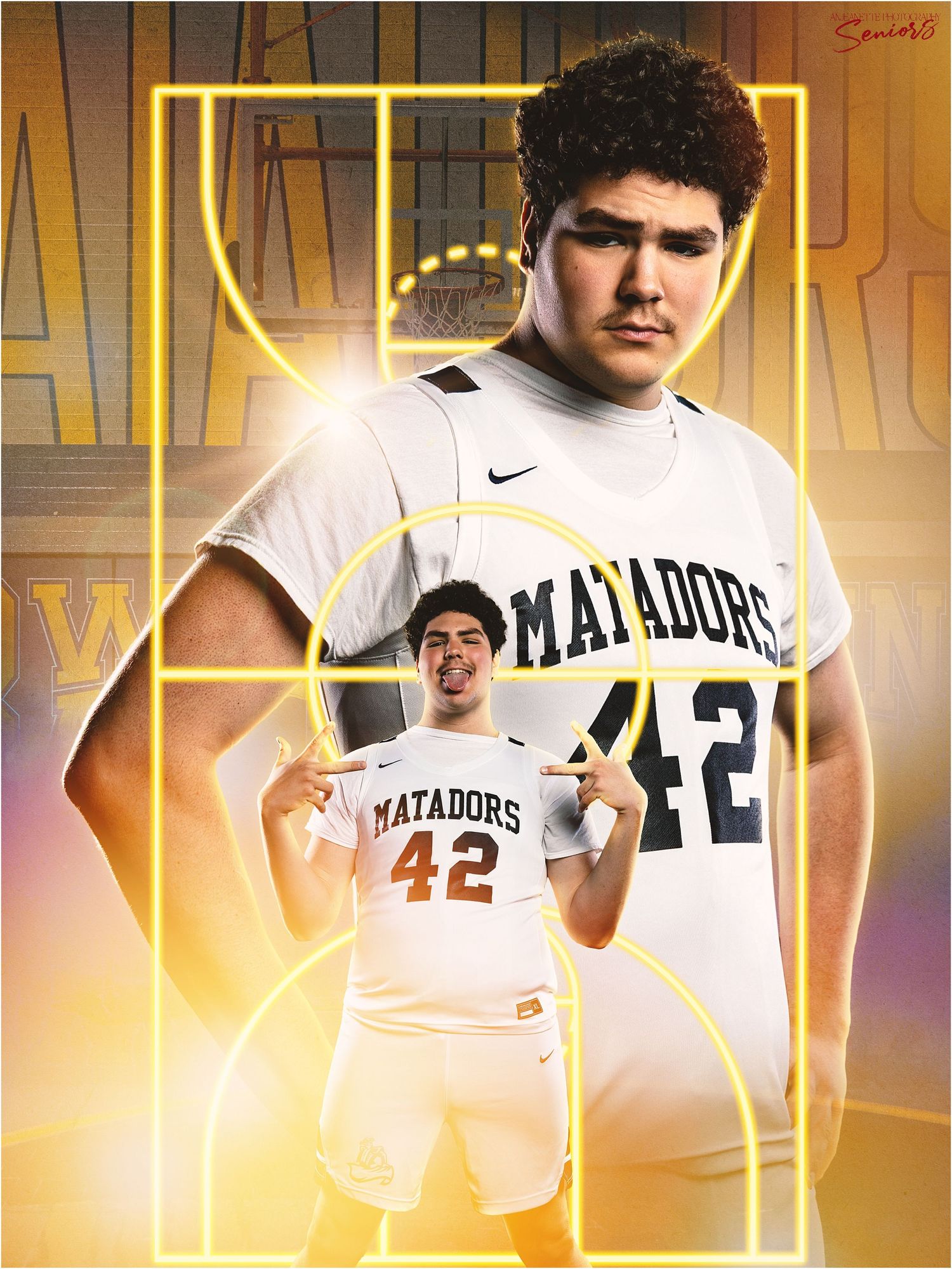 Team Banner Pictures by Anjeanette Photography Graduation High School Seniors AZ Sports  Phoenix Arizona