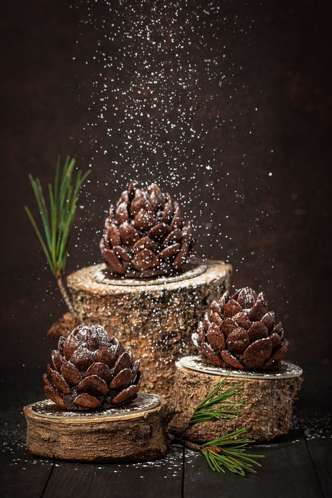 Brownie Pine Cones - Photo by © Reka Csulak - Three Pod Studio