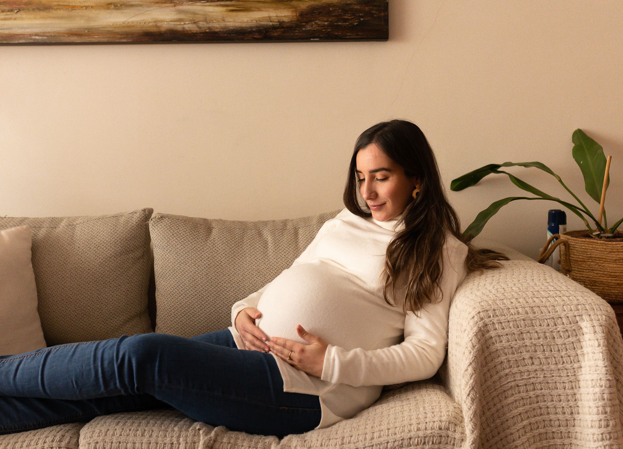 min fotografia chile sesiones embarazada casa domicilio