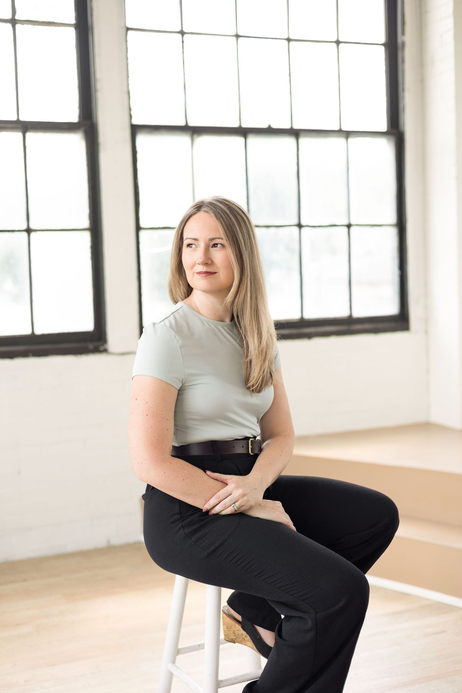 Branding photography for London Ontario therapist professional with lifestyle and action shots