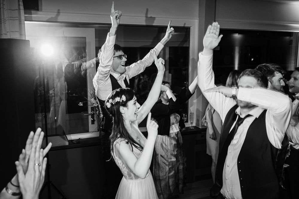 Hochzeitsparty mit DJ Ralf Esser im Haus am See in Aachen.
