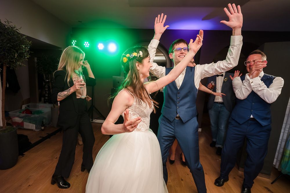 Hochzeitsparty mit DJ Ralf Esser im Haus am See in Aachen.