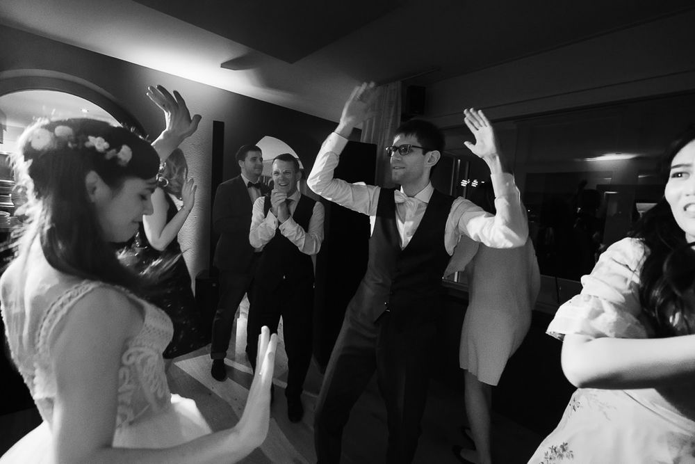 Hochzeitsparty mit DJ Ralf Esser im Haus am See in Aachen.