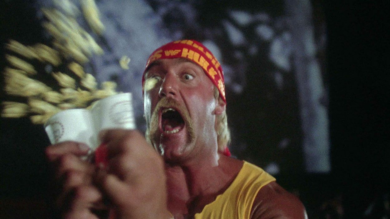 Hulk Hogan in Gremlins 2 in the famous film break sequence