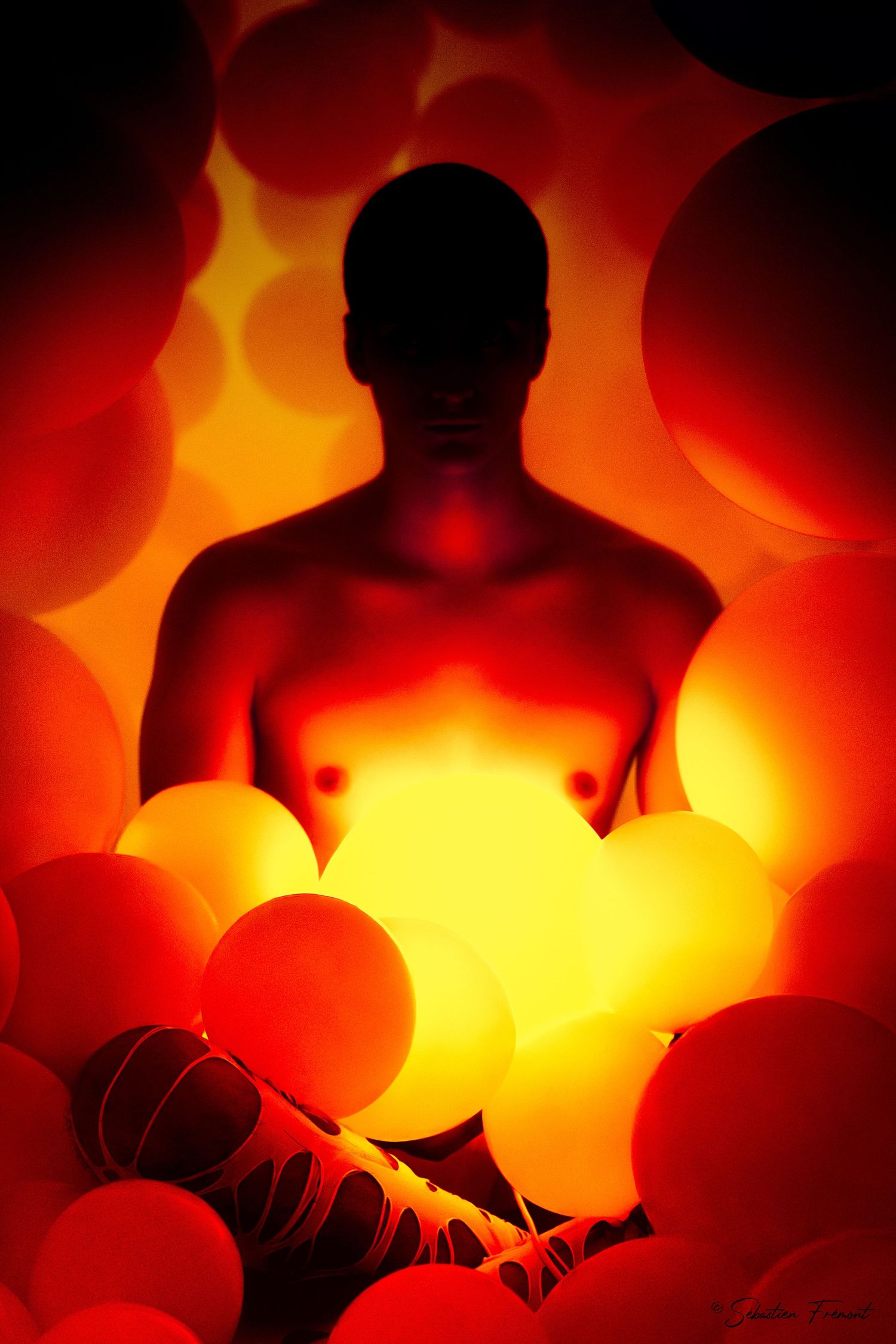 Sébastien Frémont - Artwork Photographer - Apesanteur / Red Blood Cell - Paris Studio