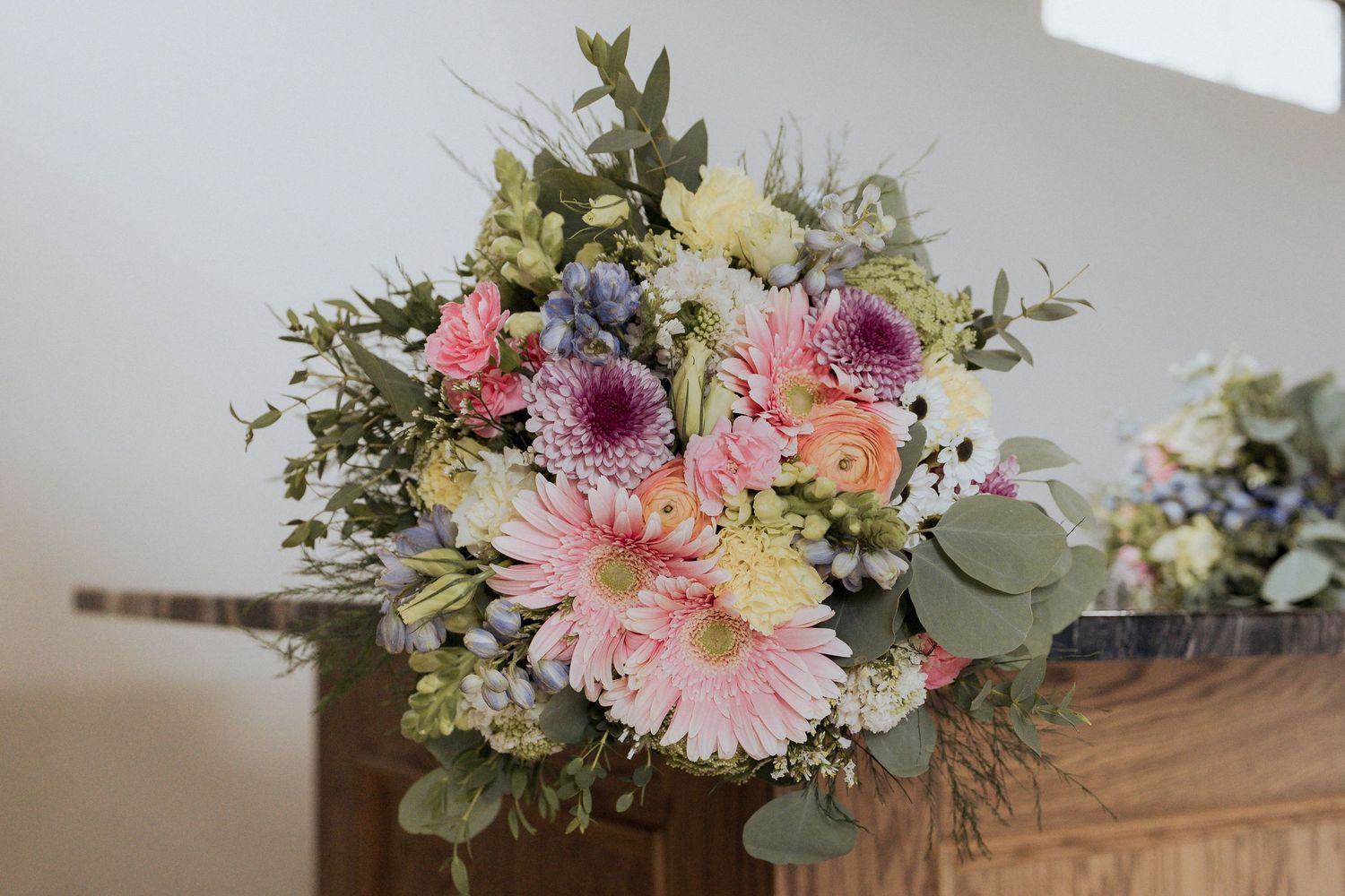 bride bouquet at Cidery at 51 Acres wedding photography Brittany Gauthier best photographer Moncton New Brunswick professional freelance