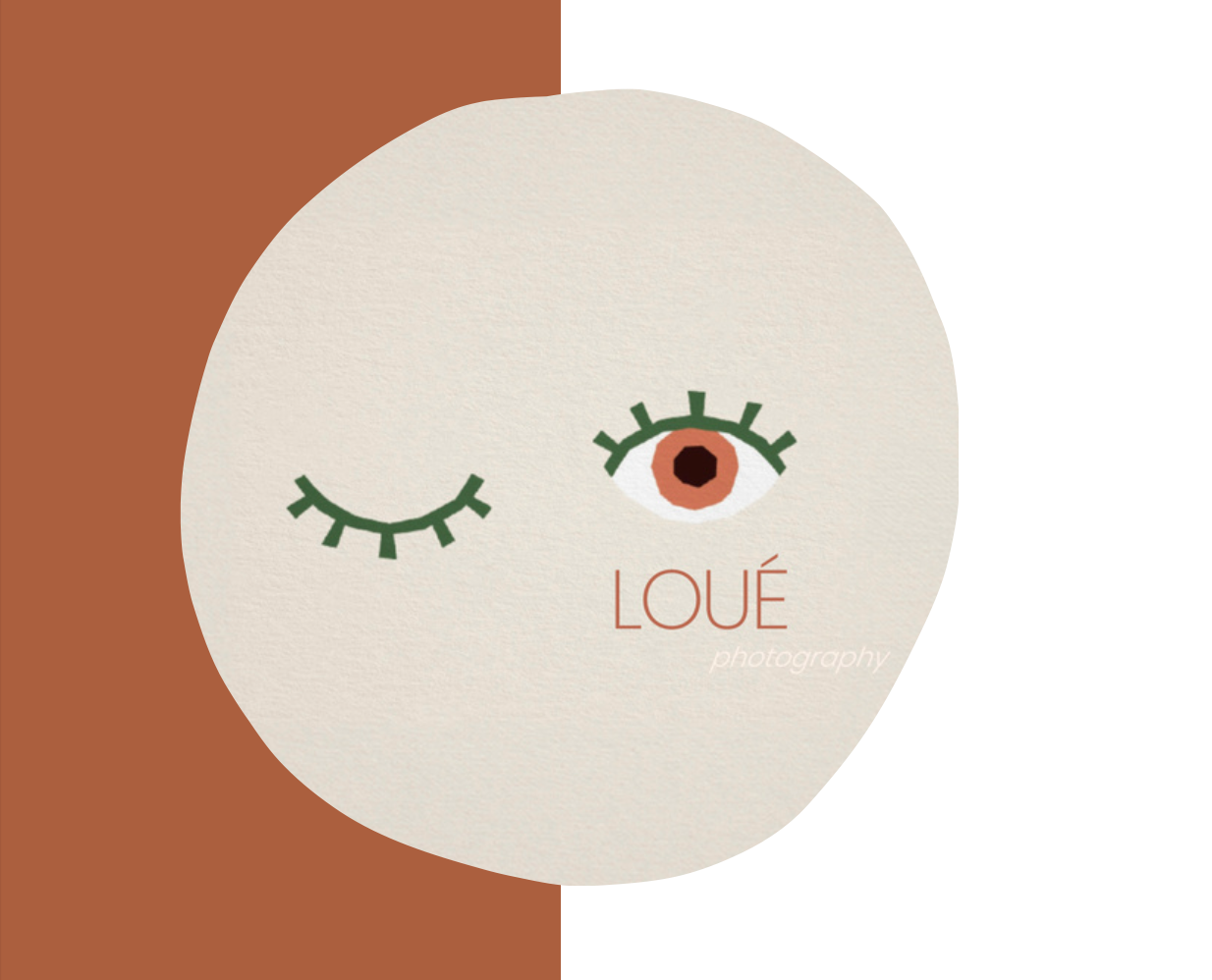 Loué photography logo