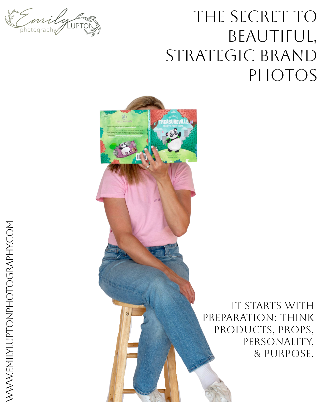 Little Treasure strategic brand photo in Cincinnati highlighting premium business identity and polished content creation
