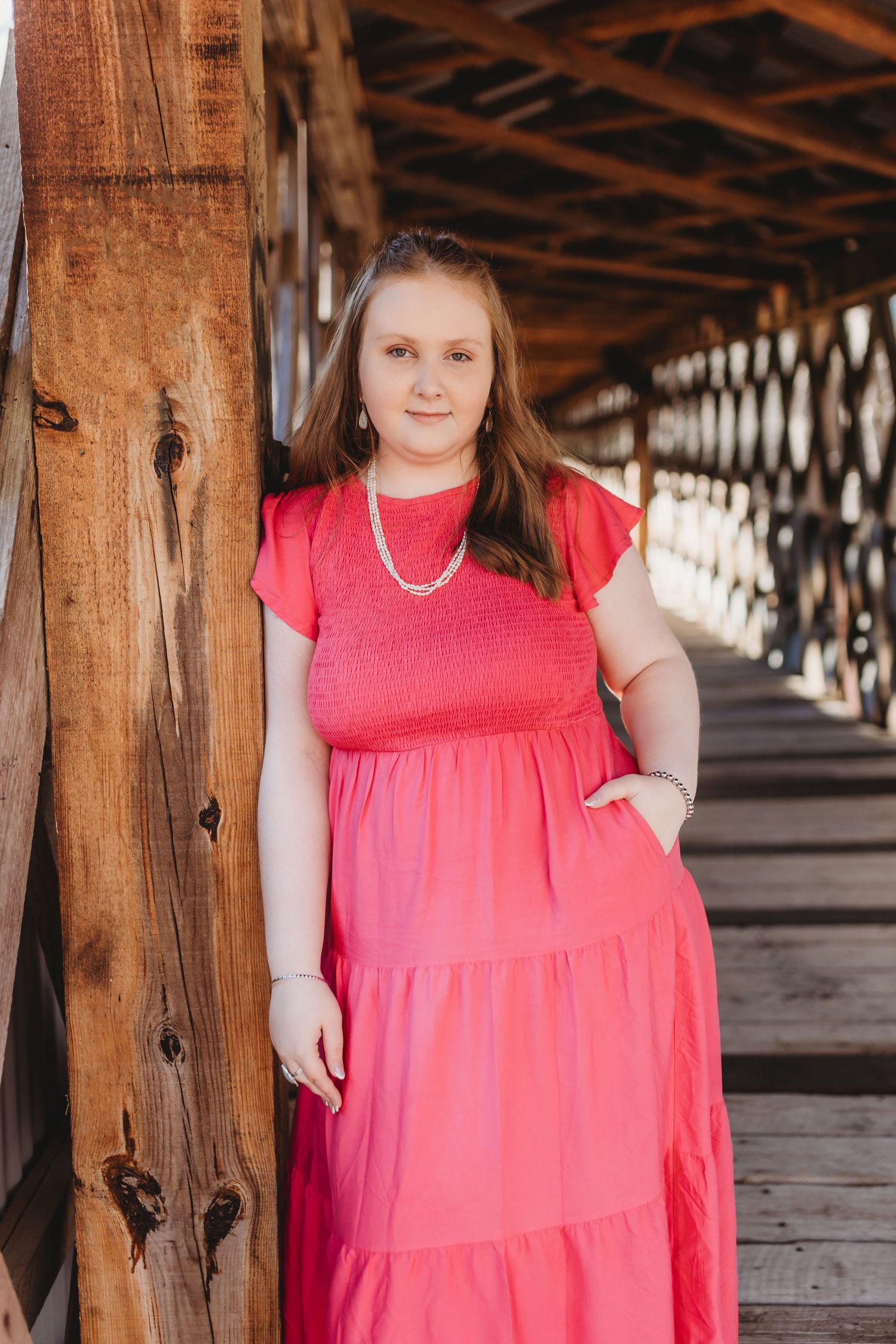 A special 18th birthday session in Cullman Alabama at Clarkson covered bridge by a north Alabama photographer