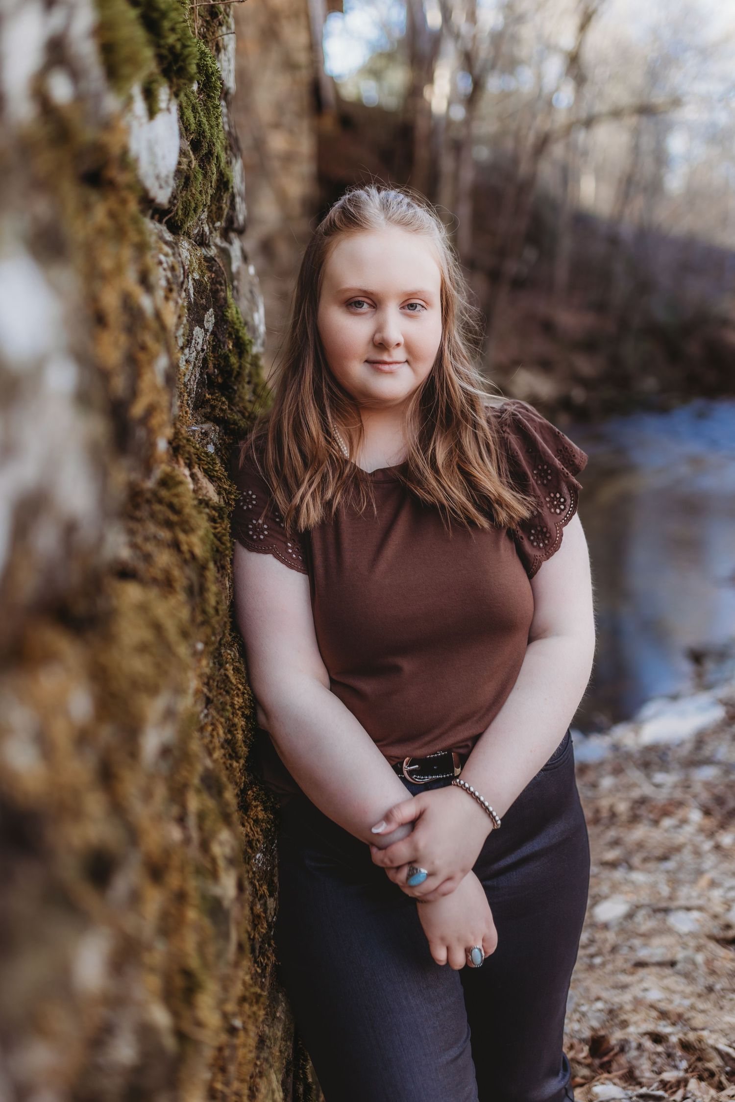 A special 18th birthday session in Cullman Alabama at Clarkson covered bridge by a north Alabama photographer