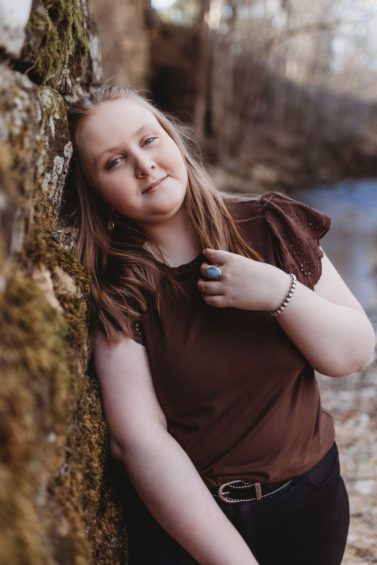 A special 18th birthday session in Cullman Alabama at Clarkson covered bridge by a north Alabama photographer