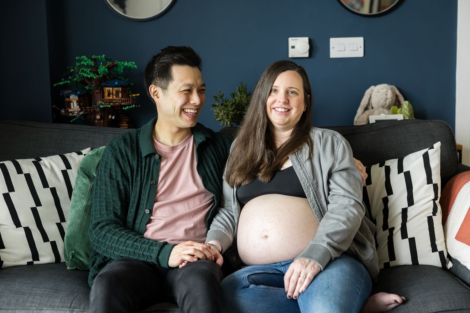 Canary Whaft maternity photoshoot