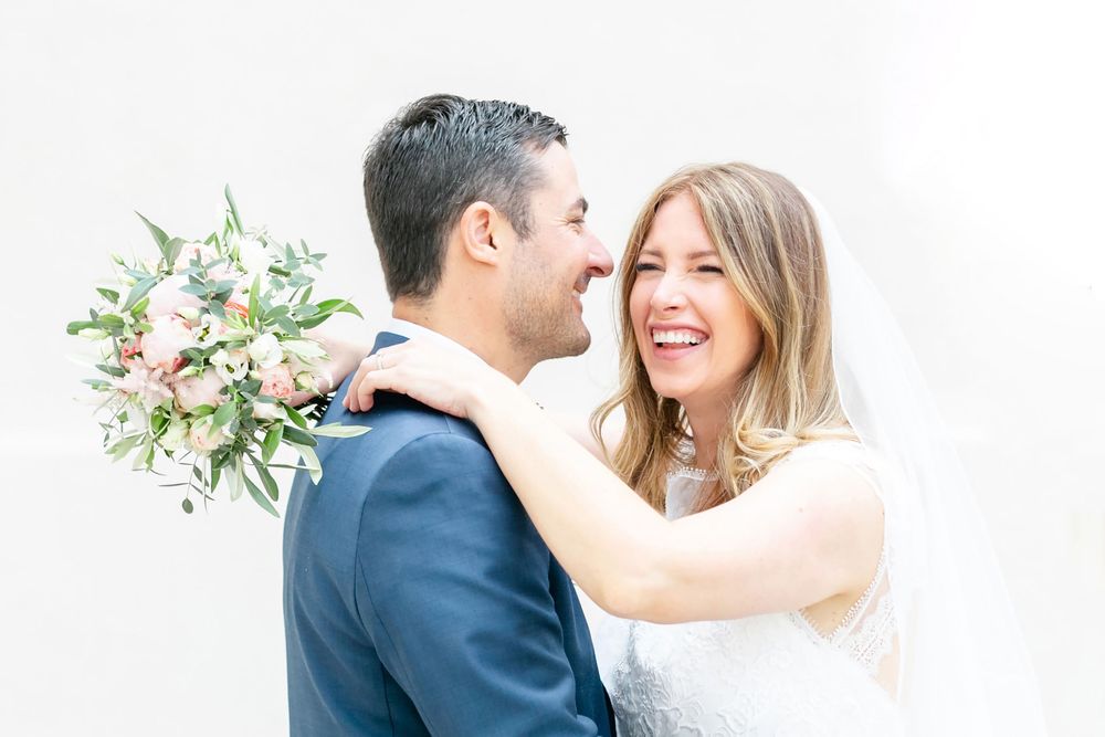 Brautpaar bei einer exklusiven Hochzeit in Salzburg