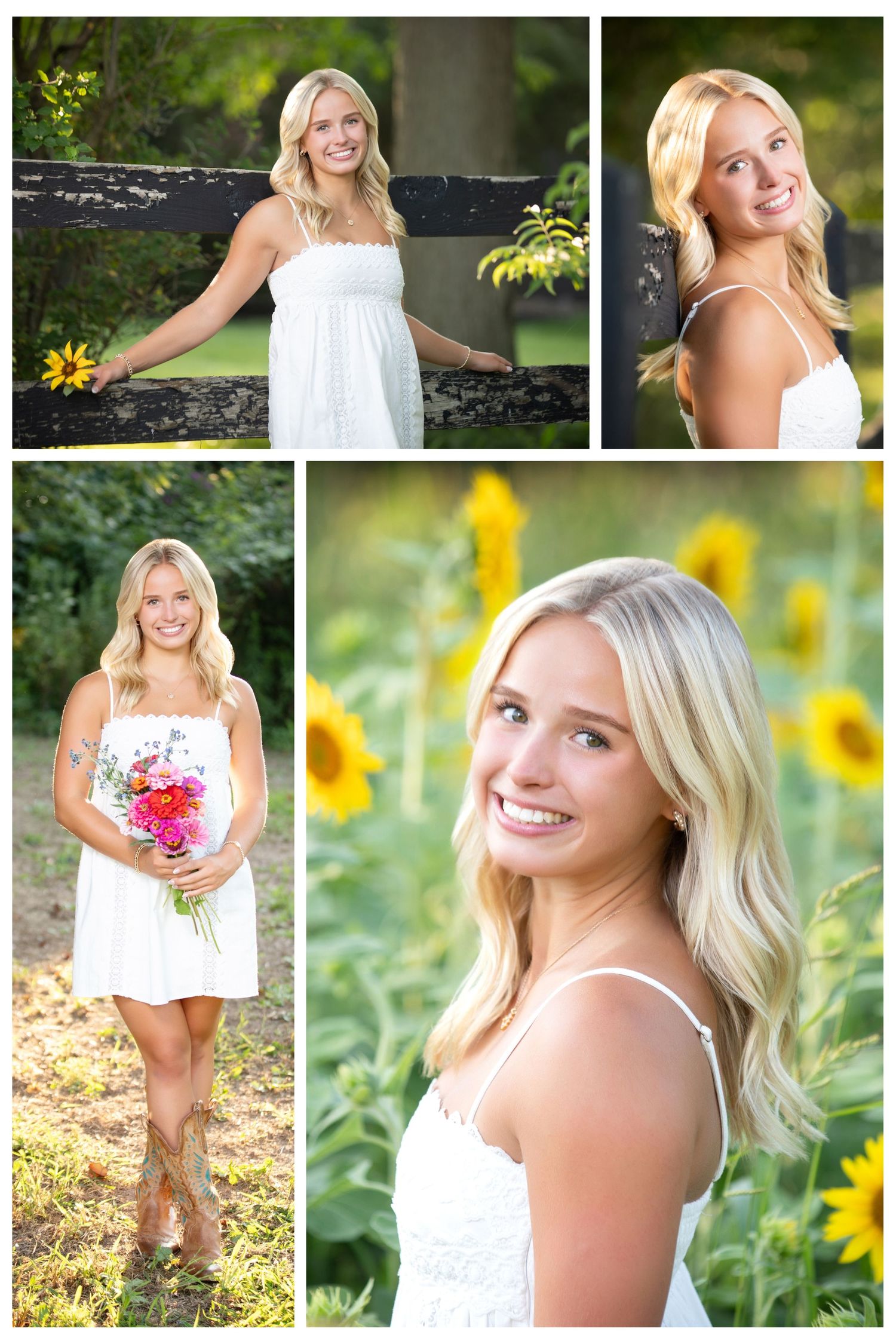 Dublin Scioto senior pictures at Mosers Farm Market. Senior pictures in a field.  Sunflower senior pictures. Farm senior pictures.