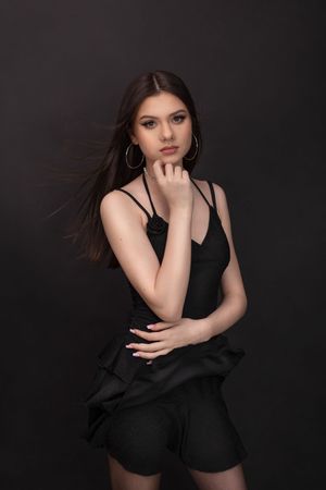 Portret absolvire elegant stil clasic Oradea