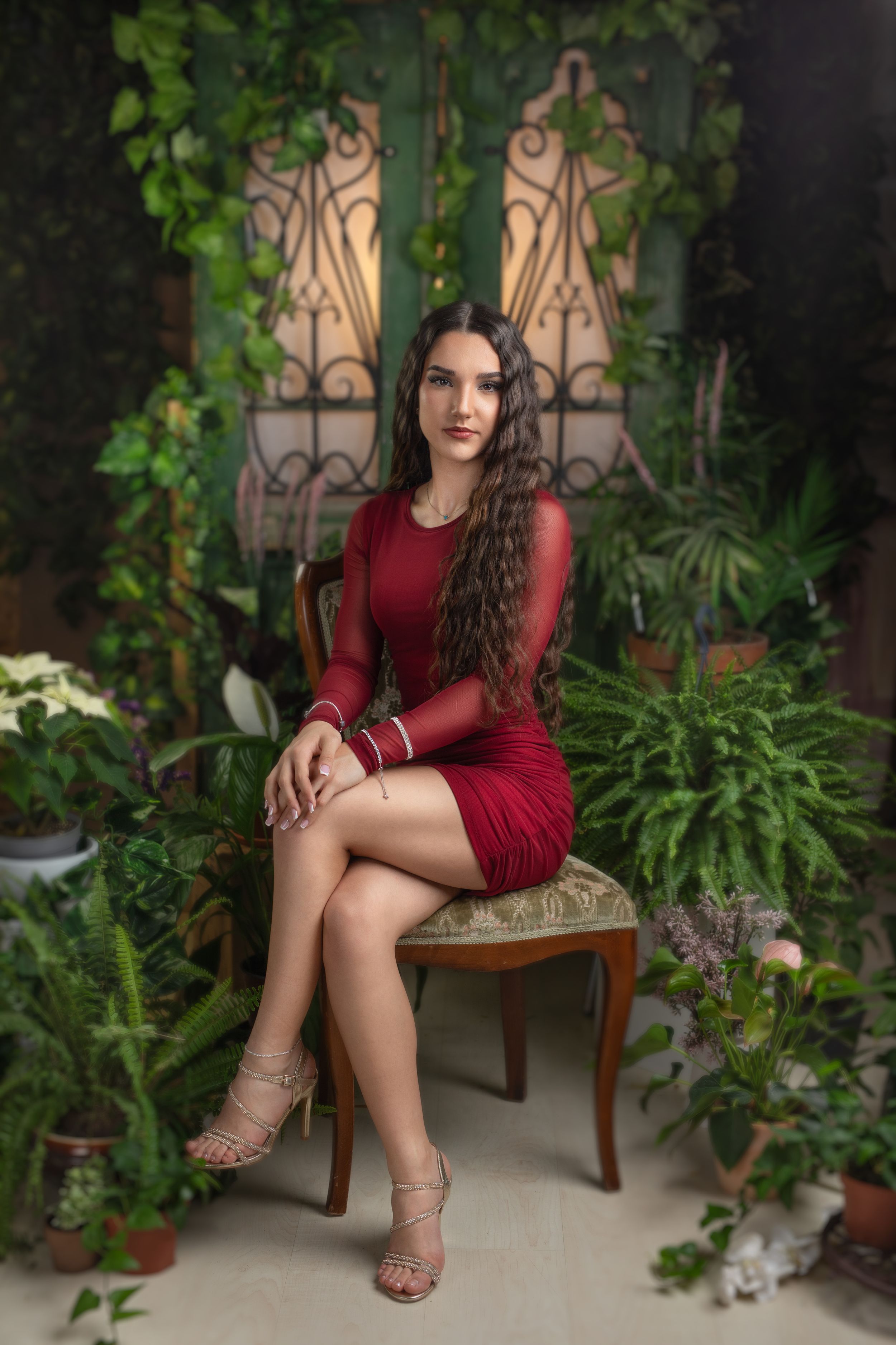 Portret absolvire elegant stil clasic Oradea