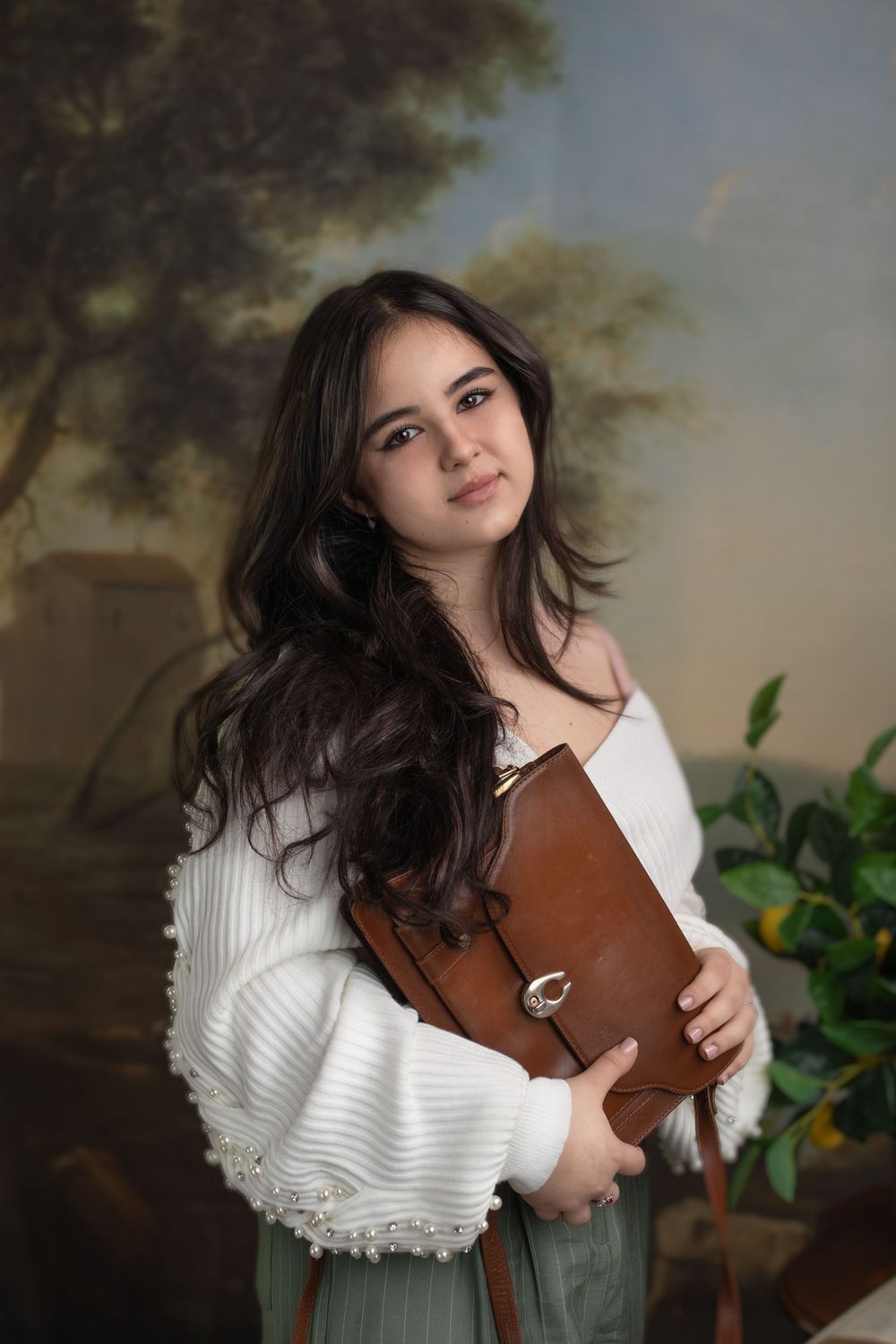 Portret absolvire elegant stil clasic Oradea