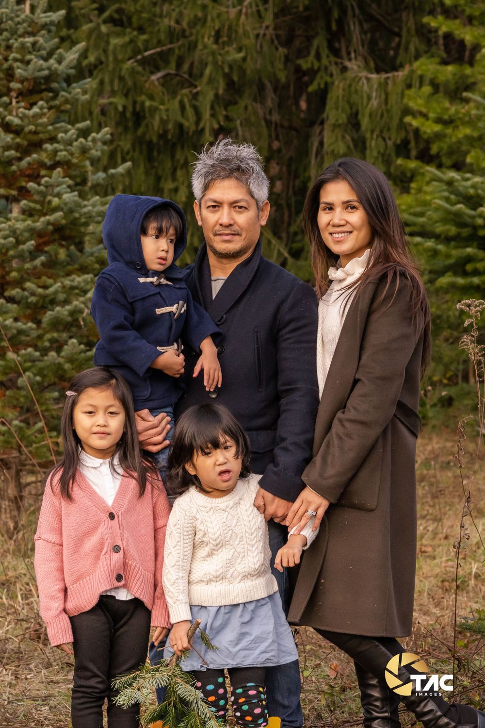 Elegant, high-quality family portraits captured by TAC Images, focusing on authentic moments with natural light.