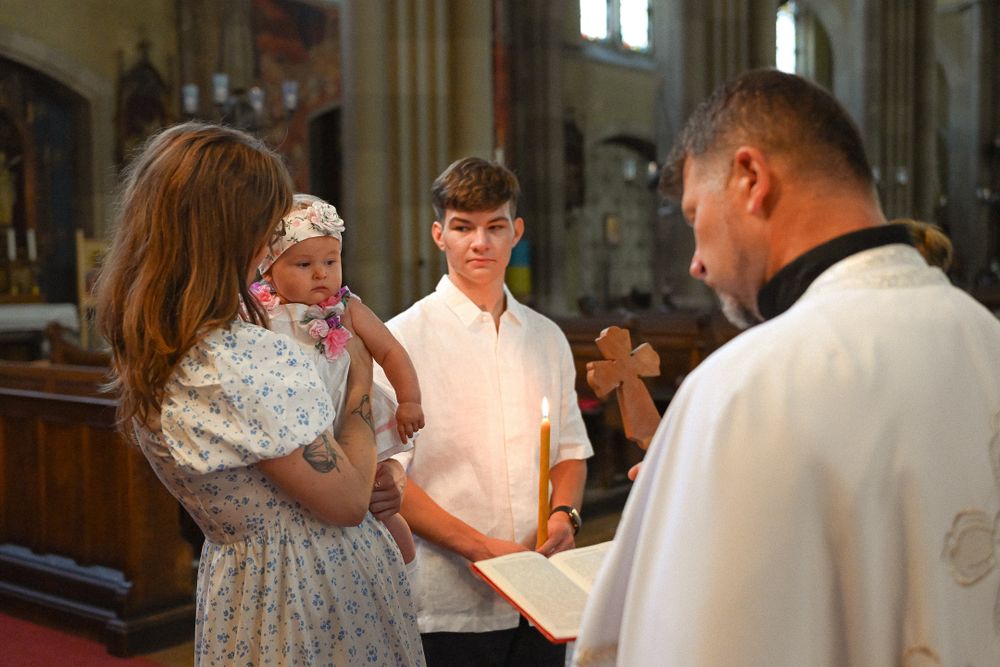 Baptism photosession in Vienna