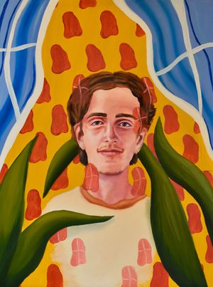 Inside. Oil on canvas. 2019
