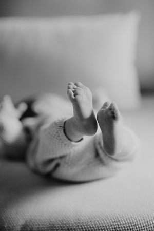 Newborn feet