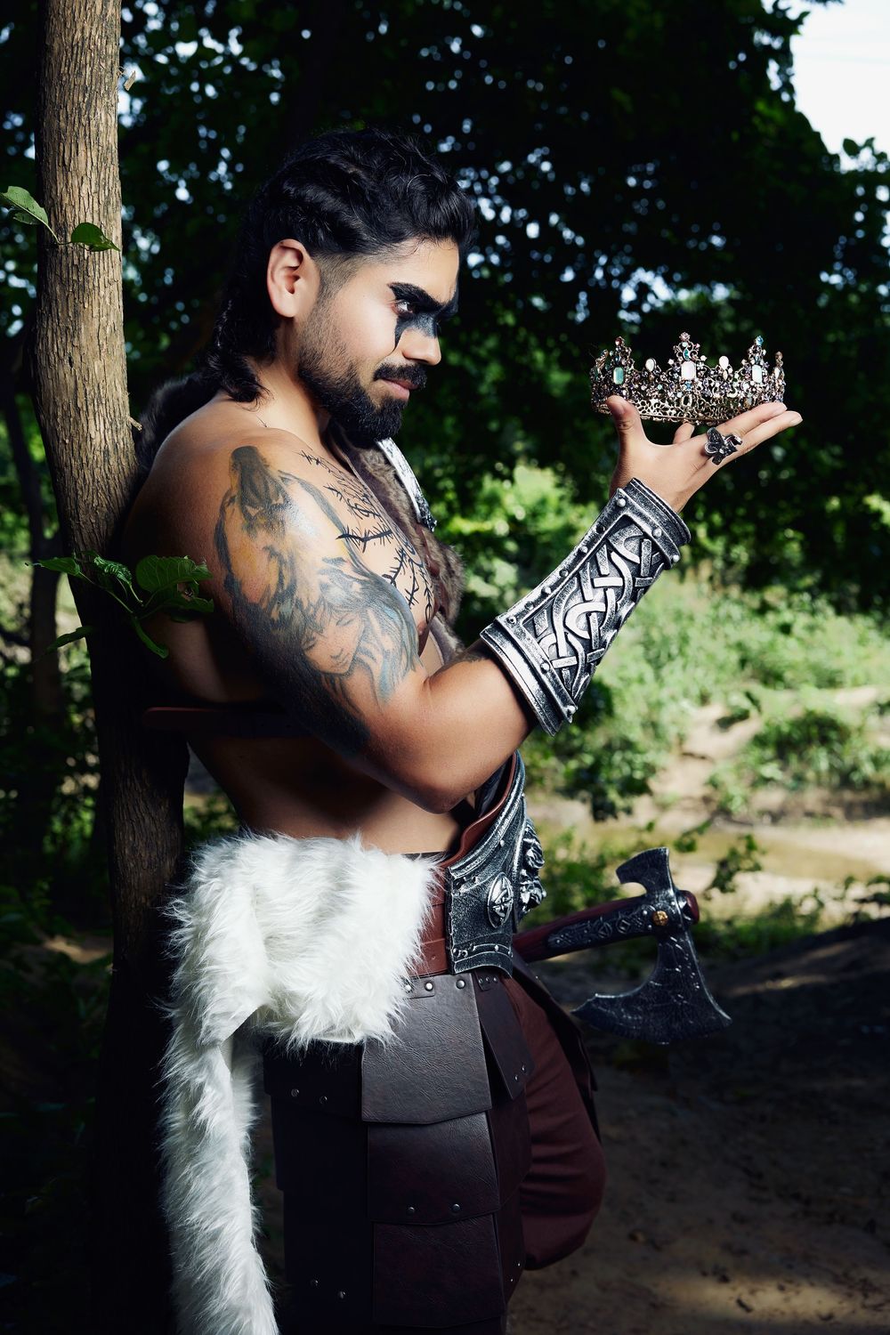 Dallas fantasy photographer, fantasy photography, Viking, cinematic photography, Viking fashion, Dallas photographer