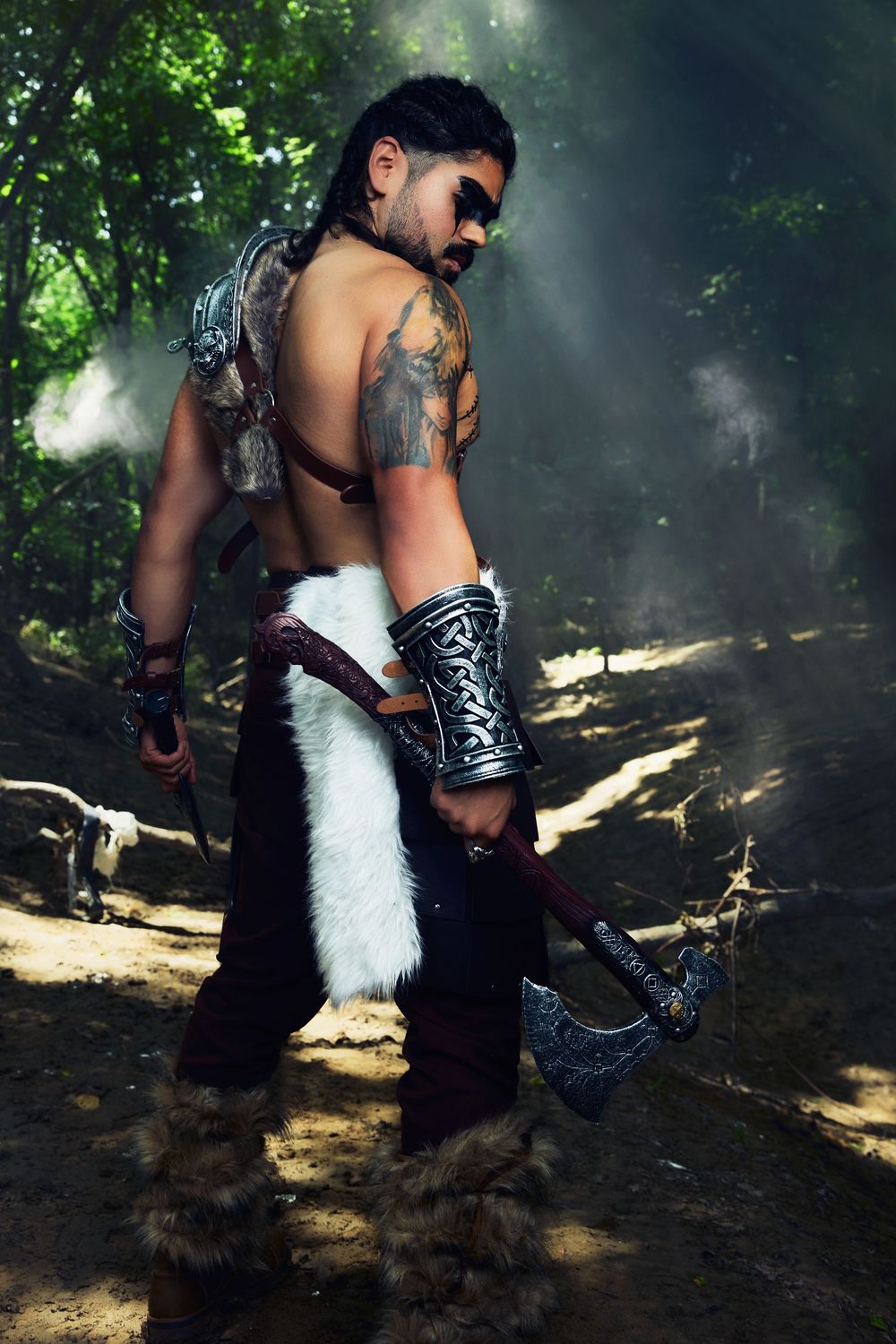 Dallas fantasy photographer, fantasy photography, Viking, cinematic photography, Viking fashion, Dallas photographer