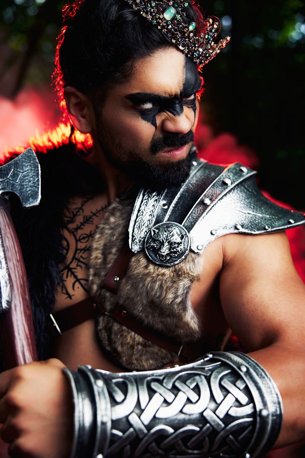 Dallas fantasy photographer, fantasy photography, Viking, cinematic photography, Viking fashion, Dallas photographer