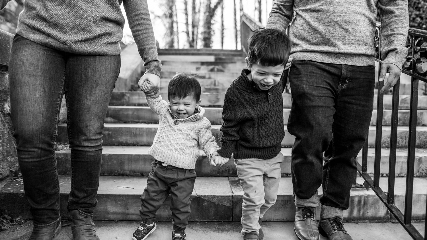 family photo session in Asheville NC