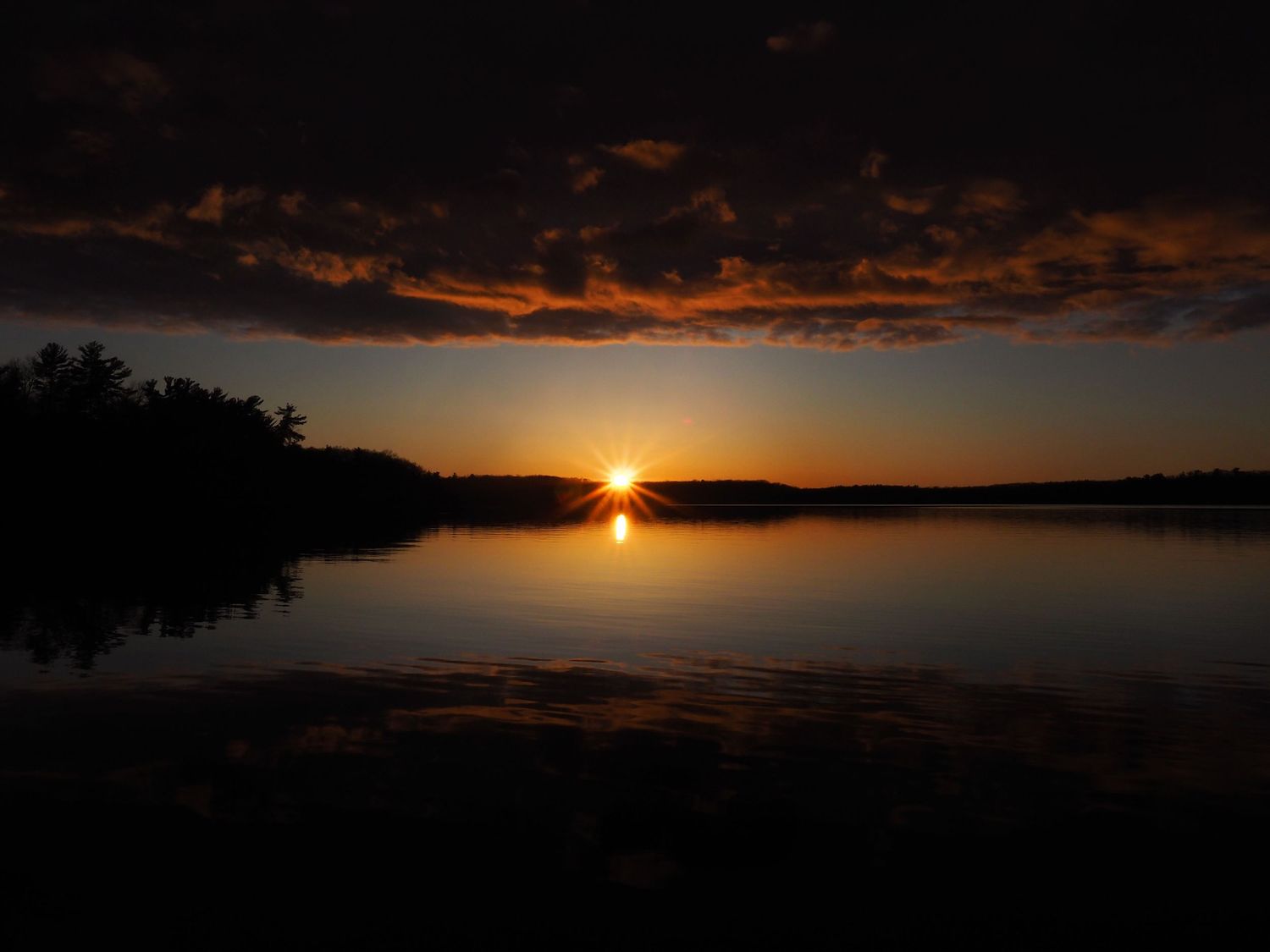 muskegon michigan sunset