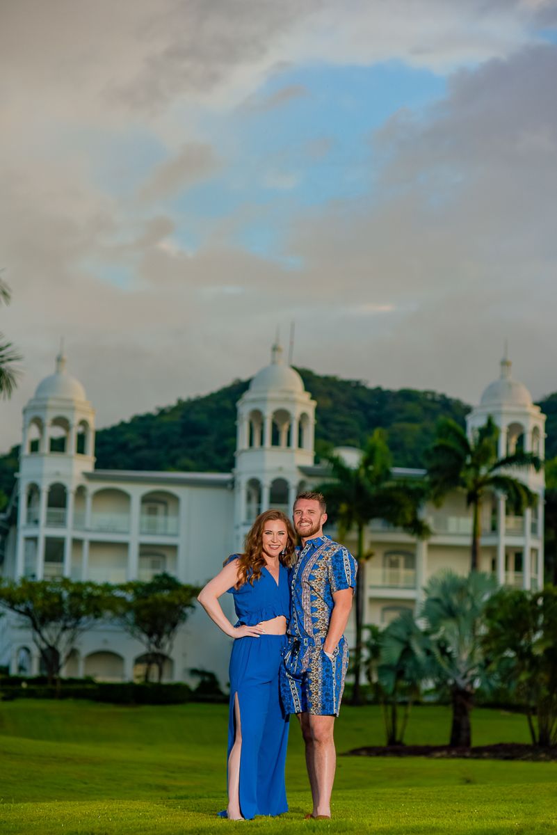 Couple in Riu Palace, Guanacaste, Costa Rica