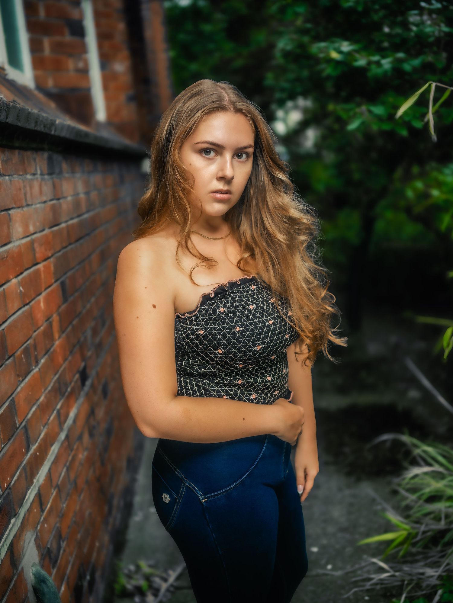 Editorial portrait of actress Jenna Wilson photographed in Ipswich